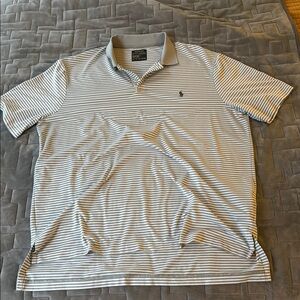 Men's Striped Polo Shirt